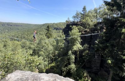 Slackliner Antonín Veselý: Moderní provazochodectví může zkusit každý